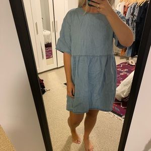 Denim dress
